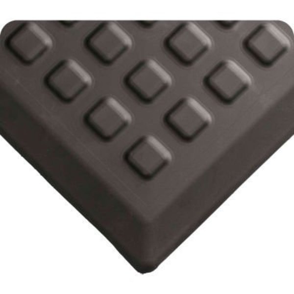 Tennesee Mat Co Wearwell Rejuvenator Squared Interlocking Tile 5/8in Thick 2' x 5' Black 502.58x2x5BK